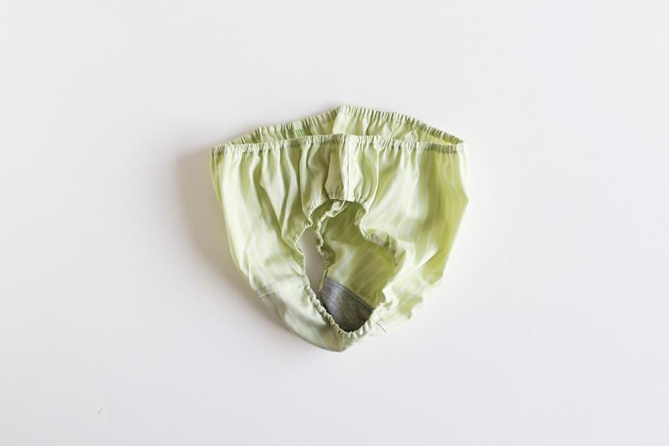 【取り扱い終了】TESHIKI(手式)/パンツ(MELON STRIPE・ストライプ・Lサイズ)