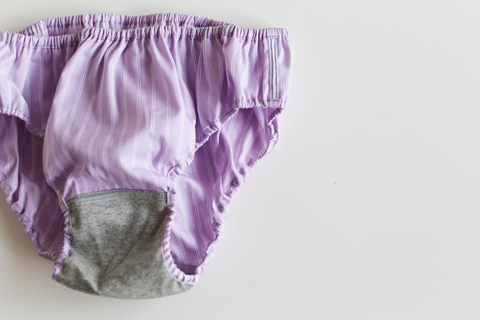 【取り扱い終了】TESHIKI(手式)/パンツ(GRAPE STRIPE・ストライプ・Lサイズ)