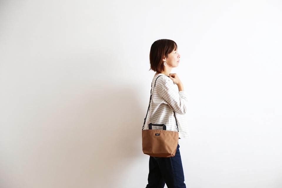 STANDARD SUPPLY/2WAY B TOTE/トートバッグ（XSサイズ・モカ） - BOWKNOT