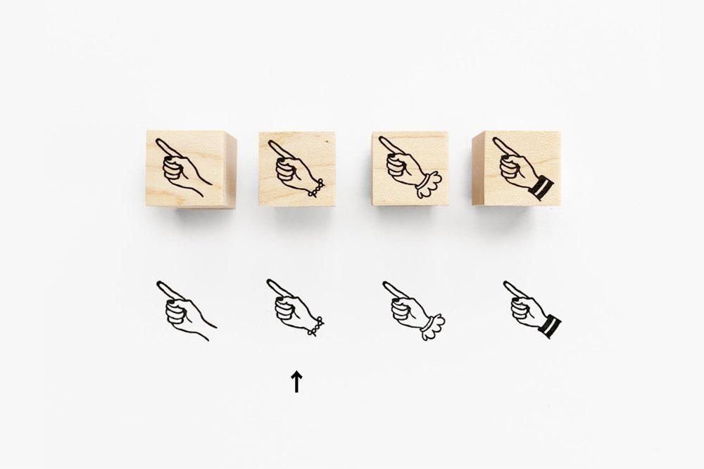 KNOOP/POINTING/ミニスタンプ/ブレスレット