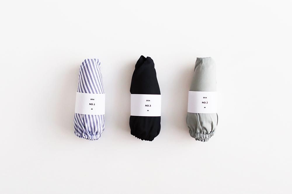 【廃盤】TESHIKI(手式)/ブラ(NAVY STRIPE・XLサイズ)