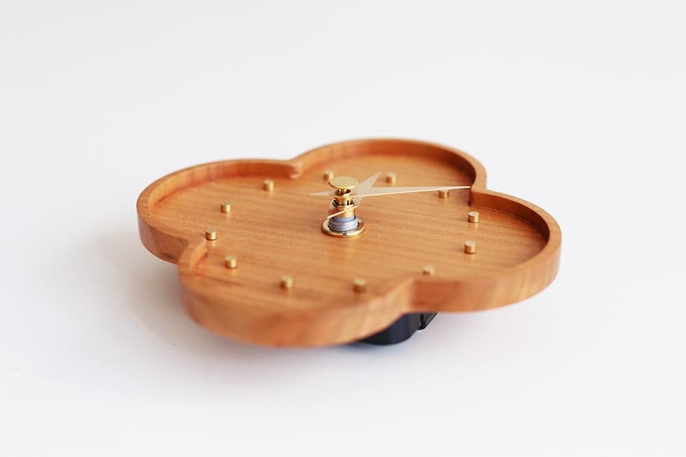 【美品】陶器 掛け時計 さくらんぼ カントリー お湯わり焼酎ぐらす（琥珀・金箔） 42160TS-G-LGAB / 東洋佐々木