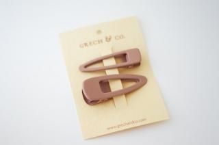 Grech & Co.Matte Clips Set of 2 (Shell)