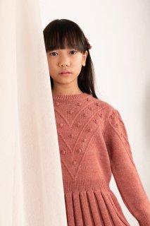 <img class='new_mark_img1' src='https://img.shop-pro.jp/img/new/icons38.gif' style='border:none;display:inline;margin:0px;padding:0px;width:auto;' />【60%OFF】KOKORI「ZOEY DRESS (ANTIQUE ROSE)」2021-AW