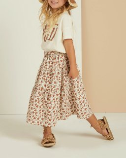 <img class='new_mark_img1' src='https://img.shop-pro.jp/img/new/icons14.gif' style='border:none;display:inline;margin:0px;padding:0px;width:auto;' />Rylee and Cru「tiered midi skirt (garden)」2022-SS Drop1