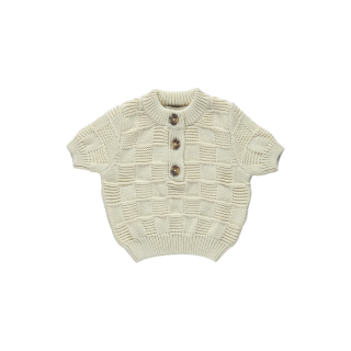 <img class='new_mark_img1' src='https://img.shop-pro.jp/img/new/icons38.gif' style='border:none;display:inline;margin:0px;padding:0px;width:auto;' />【60%OFF】bebe organic「Karl Knit Shirt (Natural)」2022-SS