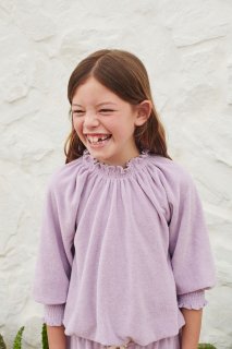 <img class='new_mark_img1' src='https://img.shop-pro.jp/img/new/icons14.gif' style='border:none;display:inline;margin:0px;padding:0px;width:auto;' />LiiLU ORGANICS「terry smocked blouse」2022-SS Drop3
