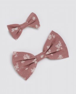 <img class='new_mark_img1' src='https://img.shop-pro.jp/img/new/icons14.gif' style='border:none;display:inline;margin:0px;padding:0px;width:auto;' />Little Cotton Clothes「Large Bow - speckled floral in rose」2022-SS