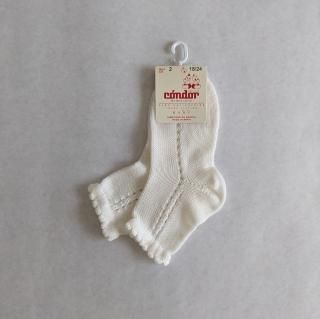 condorSide Openwork Perle Short Socks (col303)