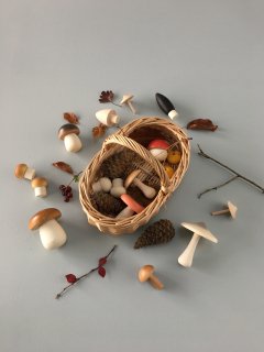 MOON PICNIC「Forest Mushrooms Basket」