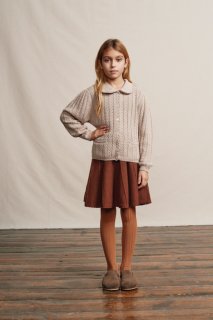 <img class='new_mark_img1' src='https://img.shop-pro.jp/img/new/icons14.gif' style='border:none;display:inline;margin:0px;padding:0px;width:auto;' />bebe organic「Loulou Skirt (Walnut)」2022-AW
