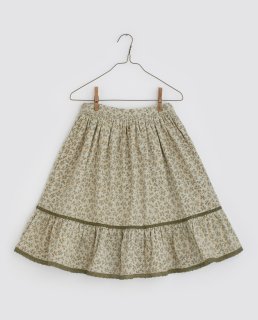 <img class='new_mark_img1' src='https://img.shop-pro.jp/img/new/icons14.gif' style='border:none;display:inline;margin:0px;padding:0px;width:auto;' />Little Cotton Clothes「Prairie Skirt - hedgerow floral cord in laurel」2022-AW