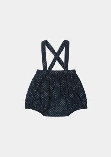 <img class='new_mark_img1' src='https://img.shop-pro.jp/img/new/icons14.gif' style='border:none;display:inline;margin:0px;padding:0px;width:auto;' />CARAMEL「PARE BABY ROMPER - NAVY DOT」2022-AW