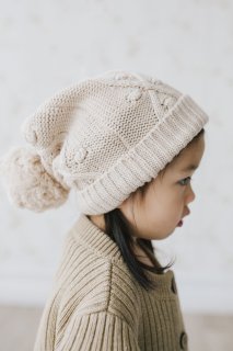 <img class='new_mark_img1' src='https://img.shop-pro.jp/img/new/icons14.gif' style='border:none;display:inline;margin:0px;padding:0px;width:auto;' />Jamie Kay「Vivienne Knitted Beret - Oatmeal Marle」Lilou Collection