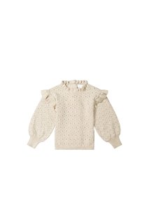 <img class='new_mark_img1' src='https://img.shop-pro.jp/img/new/icons23.gif' style='border:none;display:inline;margin:0px;padding:0px;width:auto;' />【30%OFF】Jamie Kay「Isabelle Knitted Jumper - Oatmeal Marle」January Collection