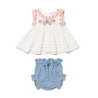 <img class='new_mark_img1' src='https://img.shop-pro.jp/img/new/icons23.gif' style='border:none;display:inline;margin:0px;padding:0px;width:auto;' />【30%OFF】Lali Kids「Ari Set - Sand」2023-Summer