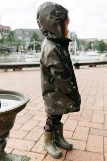 <img class='new_mark_img1' src='https://img.shop-pro.jp/img/new/icons23.gif' style='border:none;display:inline;margin:0px;padding:0px;width:auto;' />50%OFFJamie KayAvery Rain Jacket - Turtle Dark Olive2023 The Seasons Edit