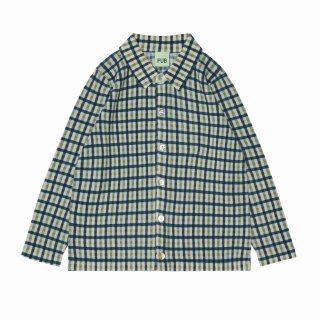 <img class='new_mark_img1' src='https://img.shop-pro.jp/img/new/icons14.gif' style='border:none;display:inline;margin:0px;padding:0px;width:auto;' />FUB「Printed Shirt (Buttermilk/Teal)」2023-AW