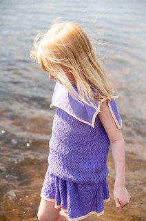 <img class='new_mark_img1' src='https://img.shop-pro.jp/img/new/icons14.gif' style='border:none;display:inline;margin:0px;padding:0px;width:auto;' />Knit planet「Sea Wave Blouse - Purple」2024-SS