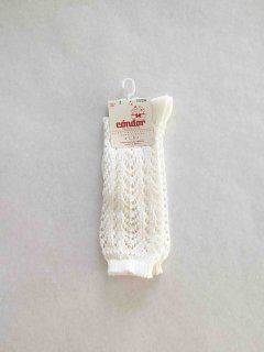 <img class='new_mark_img1' src='https://img.shop-pro.jp/img/new/icons14.gif' style='border:none;display:inline;margin:0px;padding:0px;width:auto;' />condorCotton Openwork Knee High Socks (col303)