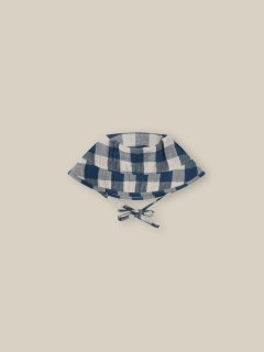 <img class='new_mark_img1' src='https://img.shop-pro.jp/img/new/icons14.gif' style='border:none;display:inline;margin:0px;padding:0px;width:auto;' />organic zooPottery Blue Gingham Bucket Sun Hat