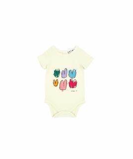 <img class='new_mark_img1' src='https://img.shop-pro.jp/img/new/icons14.gif' style='border:none;display:inline;margin:0px;padding:0px;width:auto;' />EstherBaby Short Sleeve Onesie - White2024-SS