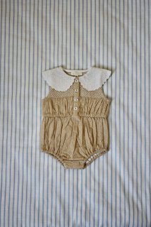 <img class='new_mark_img1' src='https://img.shop-pro.jp/img/new/icons14.gif' style='border:none;display:inline;margin:0px;padding:0px;width:auto;' />BONJOUR DIARY Baby Romper (Honey)2024-SS