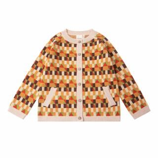 <img class='new_mark_img1' src='https://img.shop-pro.jp/img/new/icons23.gif' style='border:none;display:inline;margin:0px;padding:0px;width:auto;' />40%OFFKnit planetChic Cardigan - Yellow Multicolor2024-AW