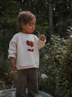 <img class='new_mark_img1' src='https://img.shop-pro.jp/img/new/icons23.gif' style='border:none;display:inline;margin:0px;padding:0px;width:auto;' />30%OFForganic zooPlant Slogan Sweatshirt