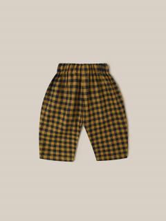 <img class='new_mark_img1' src='https://img.shop-pro.jp/img/new/icons23.gif' style='border:none;display:inline;margin:0px;padding:0px;width:auto;' />30%OFForganic zooBlueberry Gingham Carrot Pants