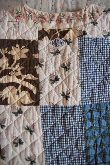 BONJOUR DIARY 「Reversible Patchwork Jacket Without Sleeves」- ny