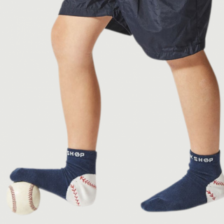 <img class='new_mark_img1' src='https://img.shop-pro.jp/img/new/icons14.gif' style='border:none;display:inline;margin:0px;padding:0px;width:auto;' />THE PARK SHOPAnkle Ball Socks - Navy 