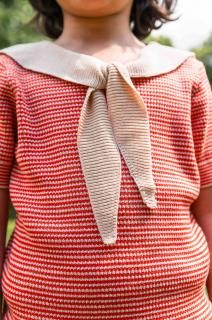 <img class='new_mark_img1' src='https://img.shop-pro.jp/img/new/icons23.gif' style='border:none;display:inline;margin:0px;padding:0px;width:auto;' />30%OFFKnit planetChic Collared Top - Red2025-SS
