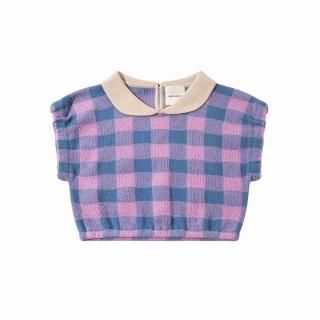 <img class='new_mark_img1' src='https://img.shop-pro.jp/img/new/icons23.gif' style='border:none;display:inline;margin:0px;padding:0px;width:auto;' />30%OFFKnit planetBaby Blouse - Lilac/Mid Blue2025-SS