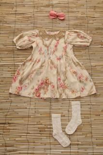 <img class='new_mark_img1' src='https://img.shop-pro.jp/img/new/icons14.gif' style='border:none;display:inline;margin:0px;padding:0px;width:auto;' />BONJOUR DIARY Tunique With Hairclips (Antoinette Print)2025-SS