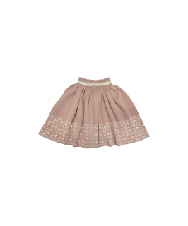 <img class='new_mark_img1' src='https://img.shop-pro.jp/img/new/icons14.gif' style='border:none;display:inline;margin:0px;padding:0px;width:auto;' />MABLI Petal Skirt (Portobello)2025-SS Drop1