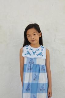 <img class='new_mark_img1' src='https://img.shop-pro.jp/img/new/icons23.gif' style='border:none;display:inline;margin:0px;padding:0px;width:auto;' />30%OFFBebe OrganicElsa Dress (Atlantic Floral Dot)2025-SS