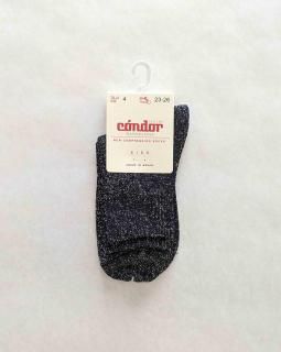 condorRib Socks With Metallic Yarn (col900)