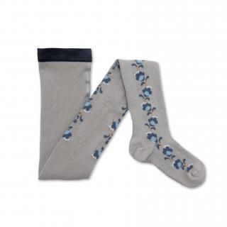 <img class='new_mark_img1' src='https://img.shop-pro.jp/img/new/icons14.gif' style='border:none;display:inline;margin:0px;padding:0px;width:auto;' />CollegienAnthéa - Jacquard Flower Tights - Gris Perle