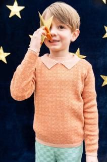 <img class='new_mark_img1' src='https://img.shop-pro.jp/img/new/icons14.gif' style='border:none;display:inline;margin:0px;padding:0px;width:auto;' />Knit planetFluffy Shirt - Pastel Orange2025-AW