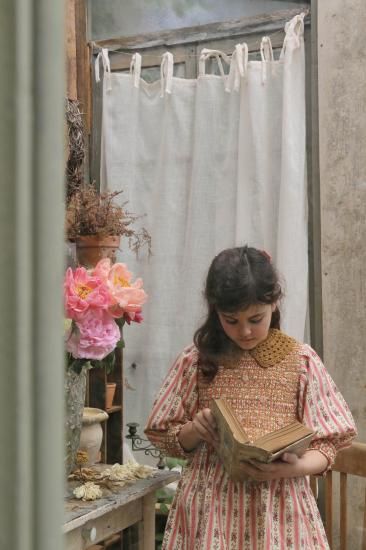 トップス Bonjour Diary HANDSMOCK BLOUSE Bonjour Diary HANDSMOCK BLOUSE