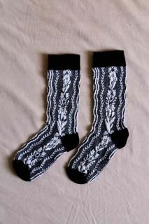 <img class='new_mark_img1' src='https://img.shop-pro.jp/img/new/icons14.gif' style='border:none;display:inline;margin:0px;padding:0px;width:auto;' />BONJOUR DIARY Twist Socks (Black)2025-AW