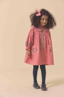 <img class='new_mark_img1' src='https://img.shop-pro.jp/img/new/icons14.gif' style='border:none;display:inline;margin:0px;padding:0px;width:auto;' />Lali KidsMarie Dress - Dusty Cedar2025-AW
