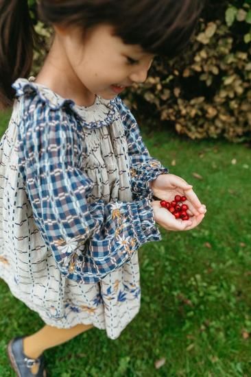 ワンピース Lali Kids Tulip Dress - 2024-AW 4Y TULIP DRESS, AUTUMN FLORAL – Lali
