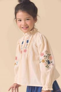 <img class='new_mark_img1' src='https://img.shop-pro.jp/img/new/icons14.gif' style='border:none;display:inline;margin:0px;padding:0px;width:auto;' />Lali KidsLuna Top - Ivory2025-AW