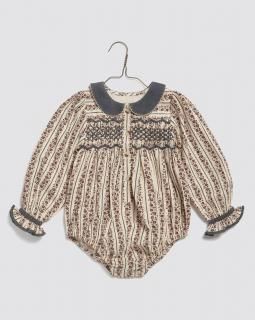 新品little cotton clothes ◆ブラウス&サロペット　3-4y 新品little cotton clothes ◇ブラウス&サロペット 3-4y