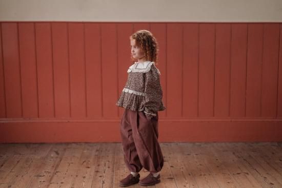 Little Cotton Clothes「Alana Blouse - Bracken Floral」- ny