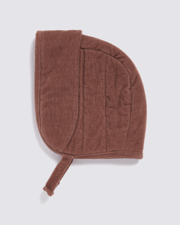 <img class='new_mark_img1' src='https://img.shop-pro.jp/img/new/icons14.gif' style='border:none;display:inline;margin:0px;padding:0px;width:auto;' />Little Cotton ClothesVelvet Bonnet - Nutmeg2025-AW