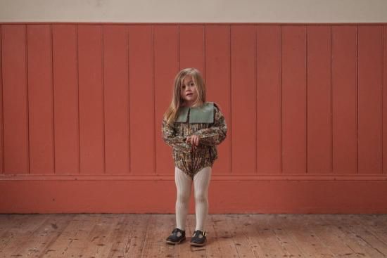 Little Cotton Clothes「Lily Romper - Wallpaper Floral」- ny-vind