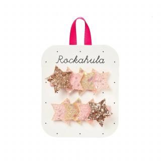 <img class='new_mark_img1' src='https://img.shop-pro.jp/img/new/icons14.gif' style='border:none;display:inline;margin:0px;padding:0px;width:auto;' />RockahulaShimmer Star Clips Pink